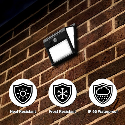 SA Products Pack Of 8 - 140 LED Solar Garden Lights with Motion Sensors