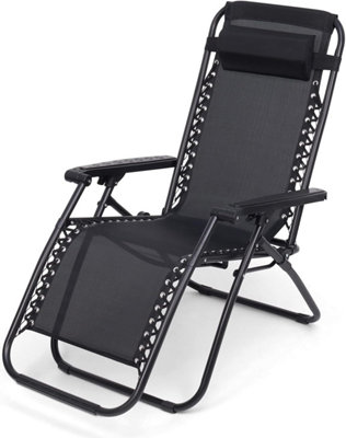 SA Products Set of 2 Garden Reclining Zero Gravity Chairs - 4