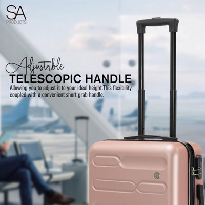 SA Products Suitcase Set of 3 - ABS Hard Shell Suitcase - 8