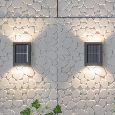 SA Products Up and Down Solar Wall Lights - 4