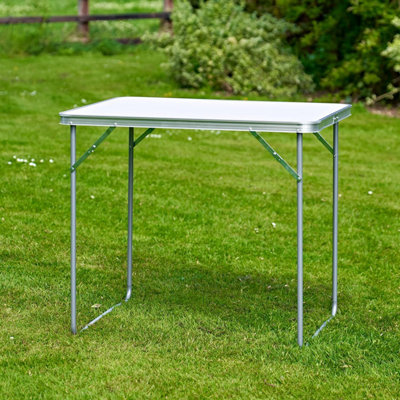 SA Products Utility - 2.6ft Portable Foldable Table for Camping, Party ...