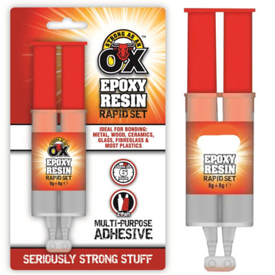 SAAO Epoxy Resin Rapid Set Two Part Multi Purpose High Strength ...