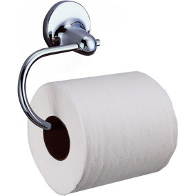 Sabichi Milano Toilet Roll Holder - Wall Mounted (Non Self Adhesive) - Stainless Steel - W17cm x H11.5cm