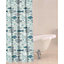 Sabichi Shower Curtain with Baby Fish Design Blue (One Size)