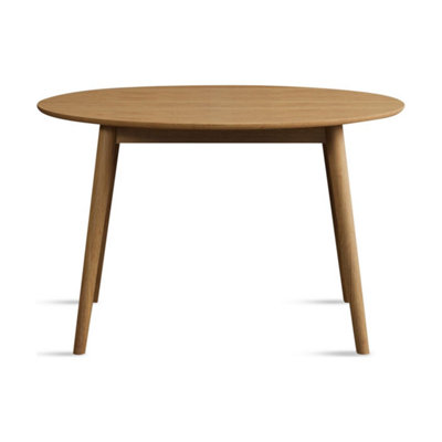 Sabrina 120cm Round Solid Oak Dining Table