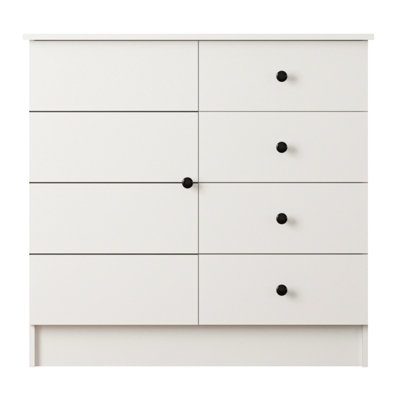 SABRO 1 Door 4 Drawer Sideboard Cabinet