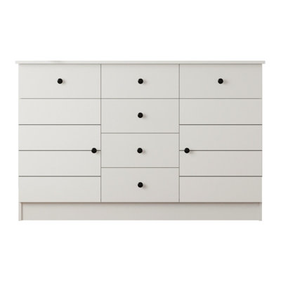 SABRO 2 Door 6 Drawer Sideboard Cabinet