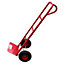 Sack Truck 600lb With Pneumatic Wheels Red Steel Hand Trolley Stacker Truck