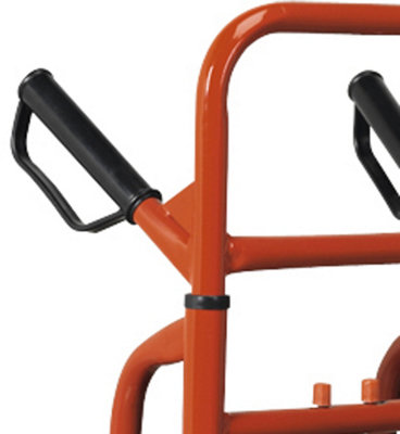 Sack Truck with Pneumatic Tyres 200kg Folding Toe - 4