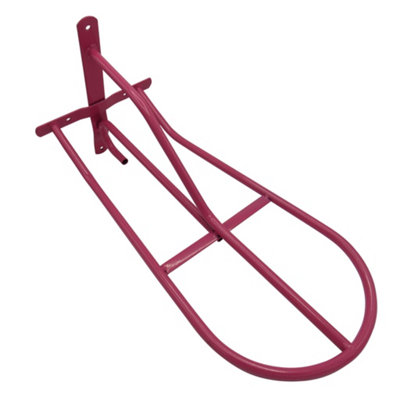 Saddle Rack Wall Mounted (Horse Riding Stable Stand Pink)