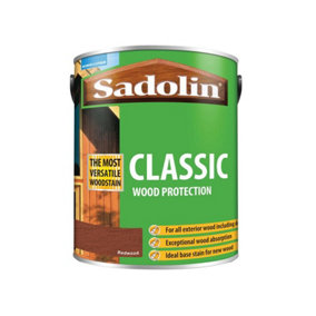 Sadolin 5012919 Classic Wood Protection Redwood 5 litre SAD5012919