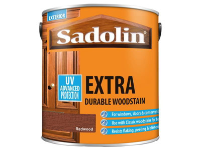 Sadolin 5012989 Extra Durable Woodstain Redwood 2.5 litre SAD5012989