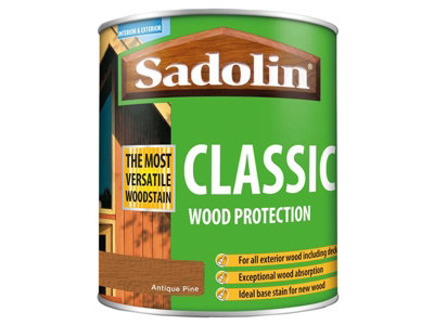 Sadolin 5028457 Classic Wood Protection Antique Pine 1 litre SAD5028457