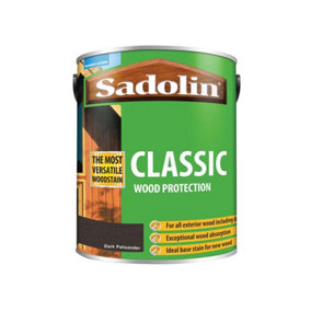 Sadolin 5028477 Classic Wood Protection Dark Palisander 5 litre SAD5028477