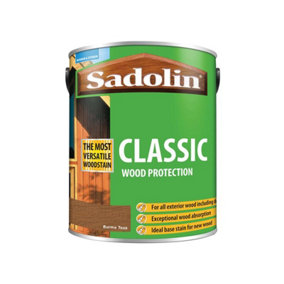 Sadolin 5028481 Classic Wood Protection Burma Teak 5 litre SAD5028481