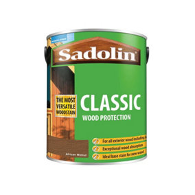 Sadolin 5028485 Classic Wood Protection African Walnut 5 litre SAD5028485