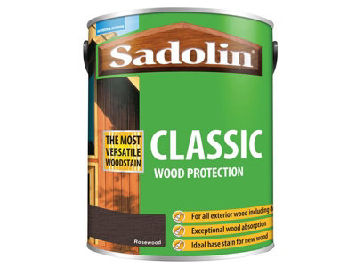 Sadolin 5028489 Classic Wood Protection Rosewood 5 litre SAD5028489