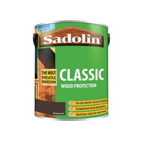 Sadolin 5028489 Classic Wood Protection Rosewood 5 litre SAD5028489