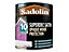 Sadolin 5028825 Superdec Opaque Wood Protection Super White Satin 1 litre SAD5028825