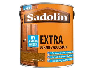 Sadolin 5090983 Extra Durable Woodstain Heritage Oak 2.5 litre SAD5090983