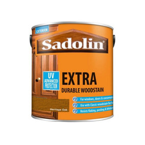 Sadolin 5090983 Extra Durable Woodstain Heritage Oak 2.5 litre SAD5090983