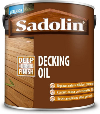 Sadolin Deep Nourishing Clear Decking Oil 2.5 L