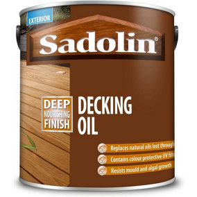 Sadolin Deep Nourishing Clear Decking Oil 2.5 L