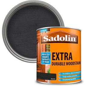 Sadolin Extra Durable Woodstain Advanced UV Protection Ebony750ml