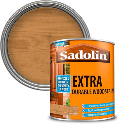 Sadolin Extra Durable Woodstain Advanced UV Protection Light Oak 750ml