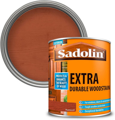Sadolin Extra Durable Woodstain - Advanced UV Protection Redwood 750ML