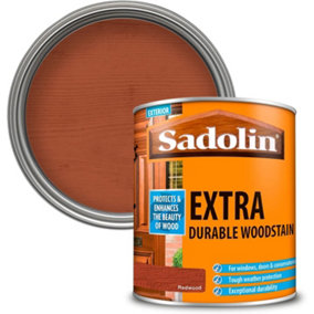 Sadolin Extra Durable Woodstain - Advanced UV Protection Redwood 750ML
