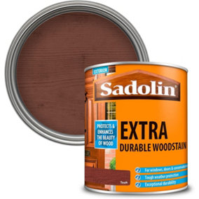 Sadolin Extra Durable Woodstain Advanced UV Protection Teak 750ml