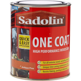 Sadolin One Coat High Performance Woodstain Antique Pine 750ml