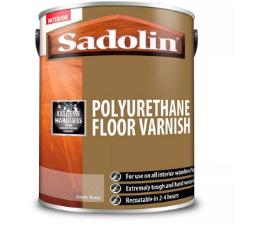 Sadolin Polyurethane Floor Varnish Satin 5L