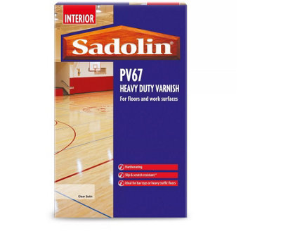 Sadolin PV67 Heavy Duty Varnish Satin Finish 5L
