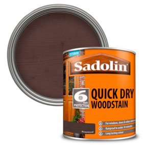Sadolin Quick Dry Woodstain - Rosewood - 1L