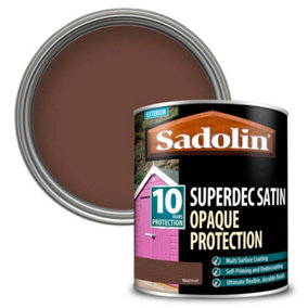 Sadolin Superdec Opaque Wood Protection - Walnut 5L