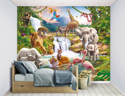 b&q safari wallpaper