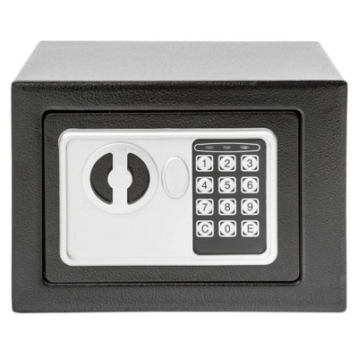 Safe, electronic + key model 2 - black