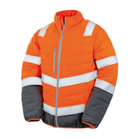 SAFE-GUARD by Result Mens Hi-Vis Fleece Jacket
