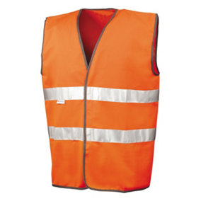 SAFE-GUARD by Result Unisex Adult Motorist Safety Vest Top