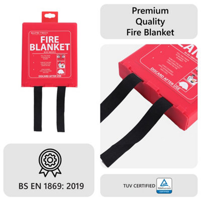 Smartwares Fire Blanket 25460-100 Cm X 100 Cm – For Fire
