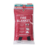 SAFE-TECH Fire Blanket 1.2m x 1.2m - Soft Pack