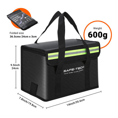 SAFE-TECH High-Quality Lithium Battery Bag