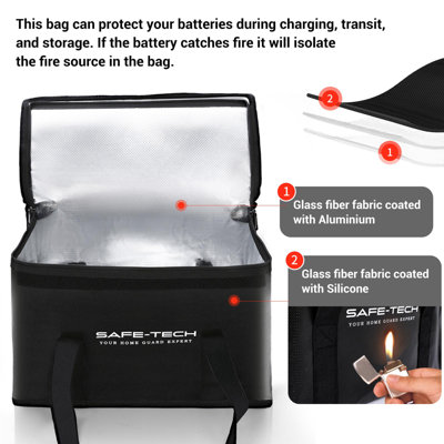SAFE-TECH High-Quality Lithium Battery Bag