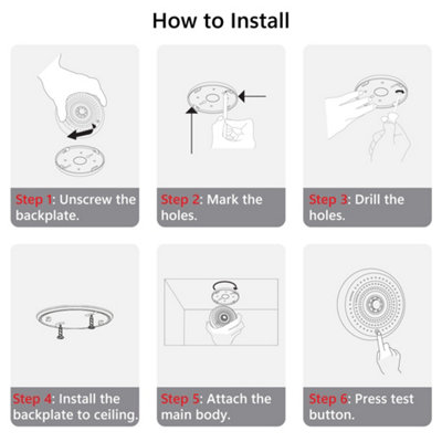 SAFE-TECH Interlinked Heat Alarm With 10 Years Tamperproof Battery