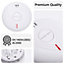 SAFE-TECH Interlinked Smoke Alarm With 10 Years Tamperproof Battery
