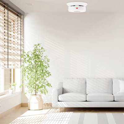 SAFE-TECH Mains Powered Interlinked Smoke Alarm With Built-in RF Module