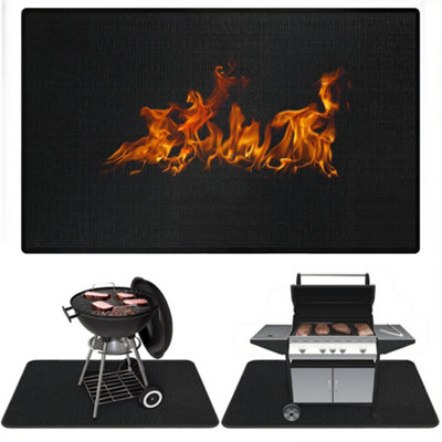 SAFE-TECH NFPA 701 Tested Fire Resistant Floor Mat 1.2m x 1.8m - Heat ...