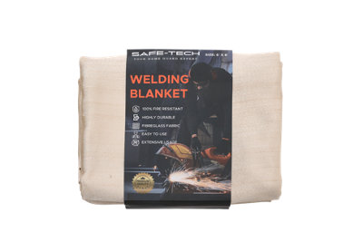 SAFE-TECH Premium Quality Welding Blanket 6' x 8'